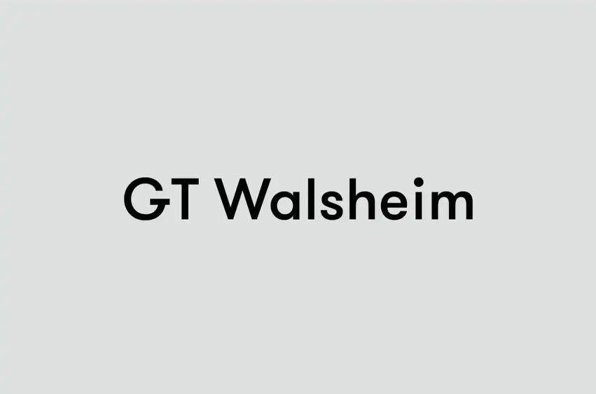 GT Walsheim Font