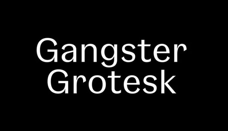 Gangster Grotesk Font