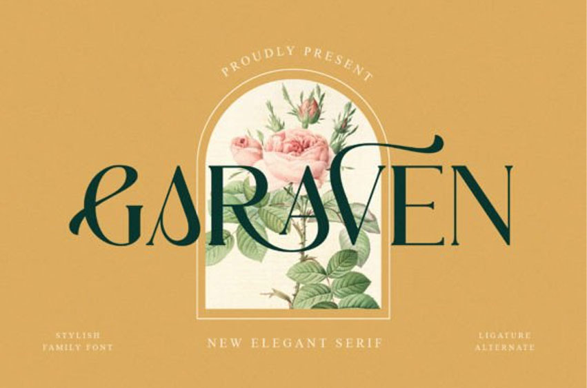 Garaven Font