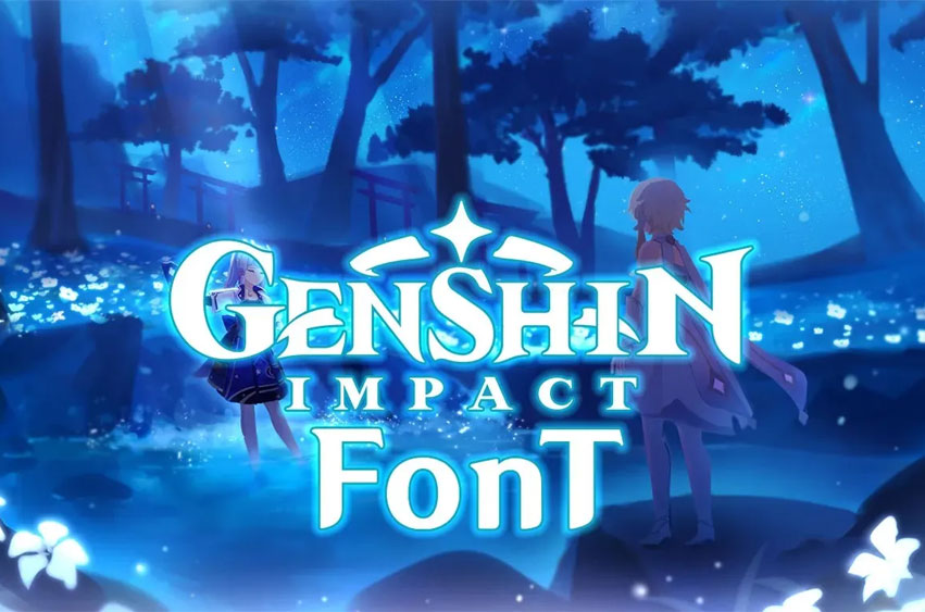 Genshin Impact Font