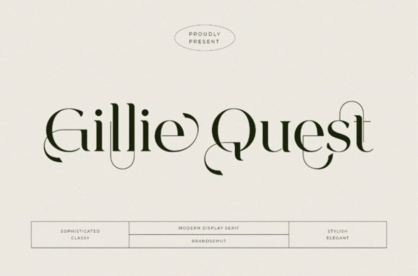 Gillie Quest Font