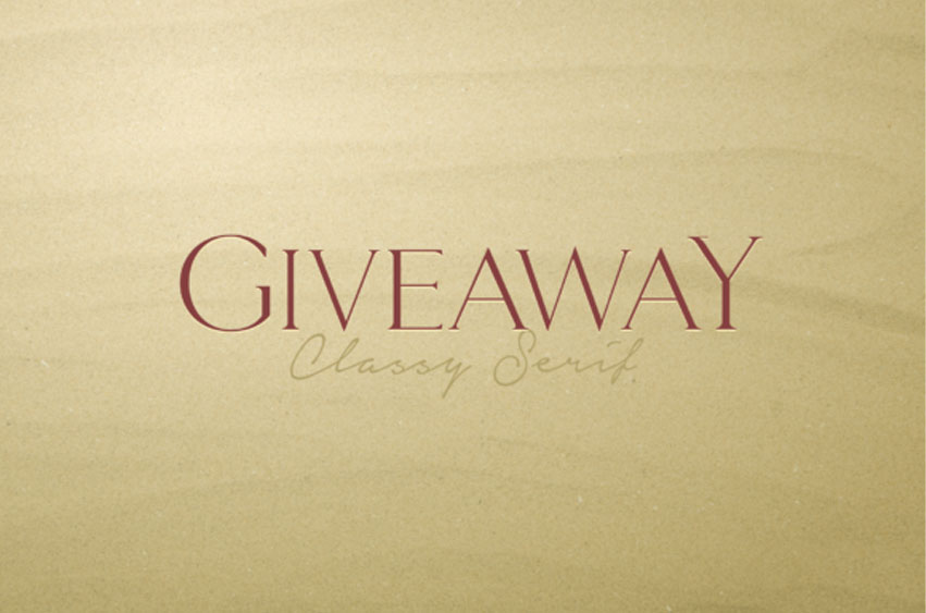 Giveaway Font