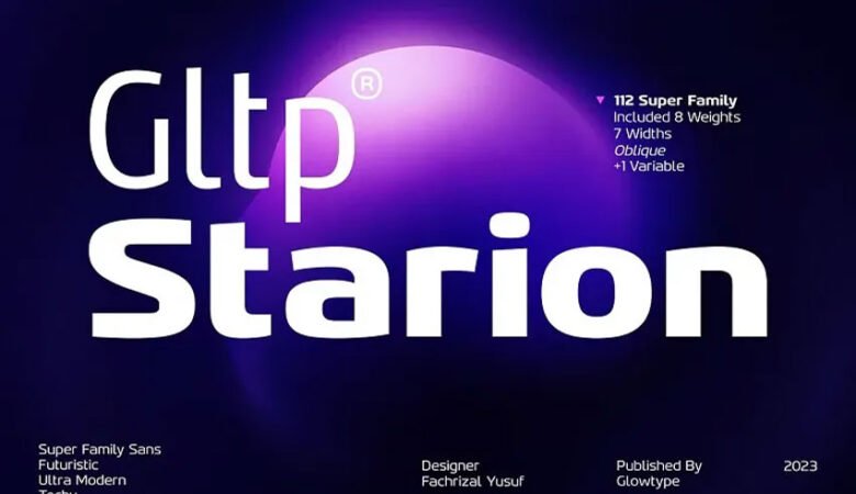 Gltp Starion Font