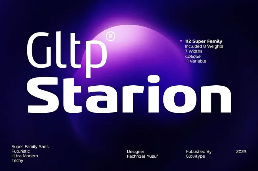 Gltp Starion Font