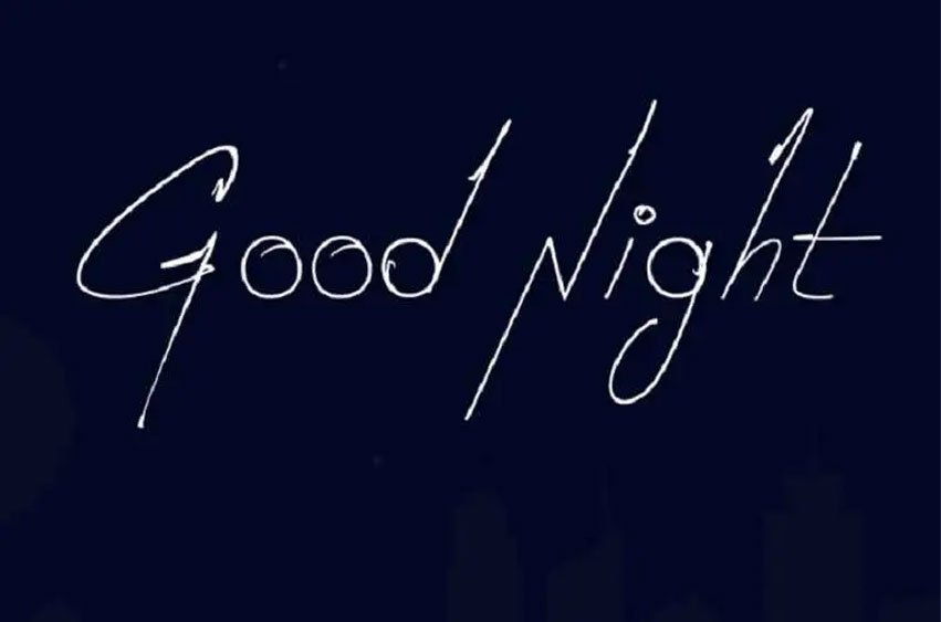 Good Night Font