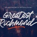 Greatest Richmond Font