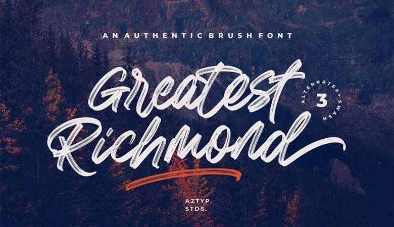 Greatest Richmond Font