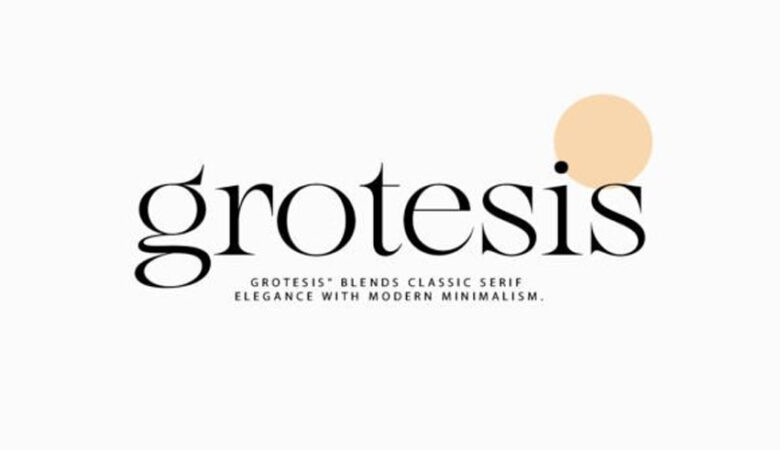 Grotesis Font