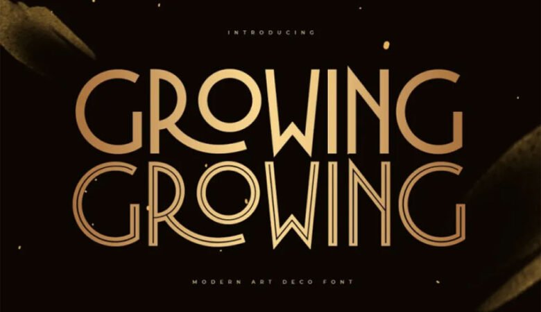 Growing Font