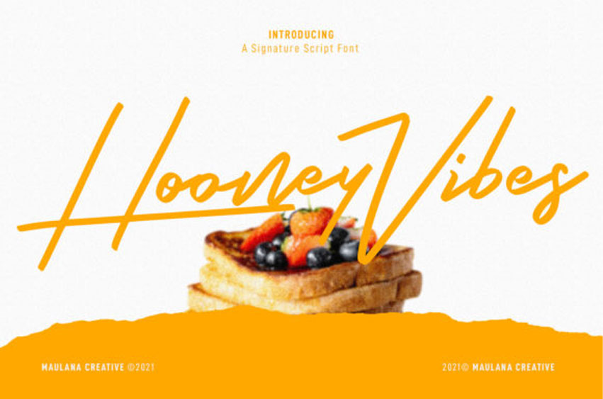 Hooney Vibes Font