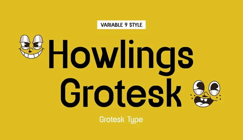 Howlings Grotesk Font