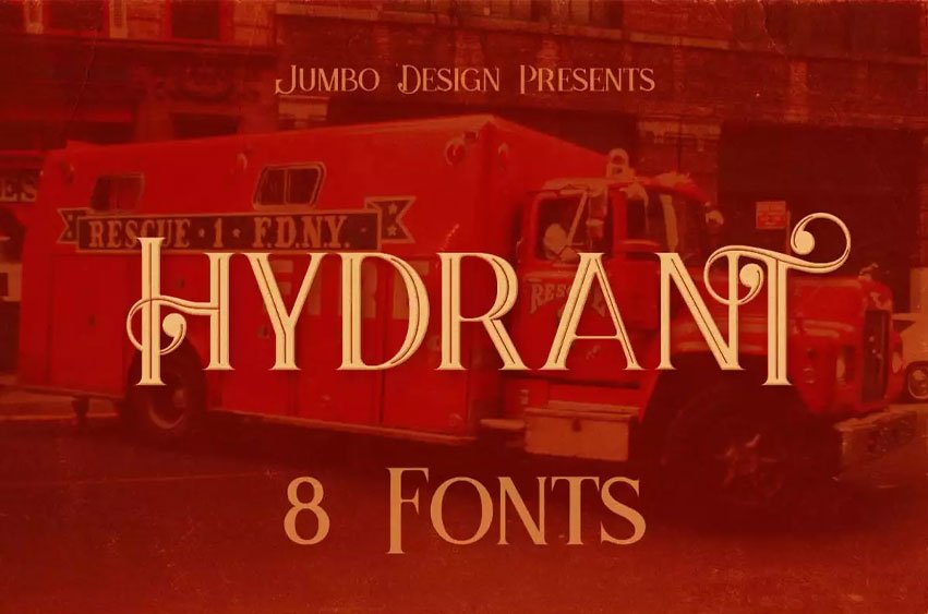 Hydrant Font