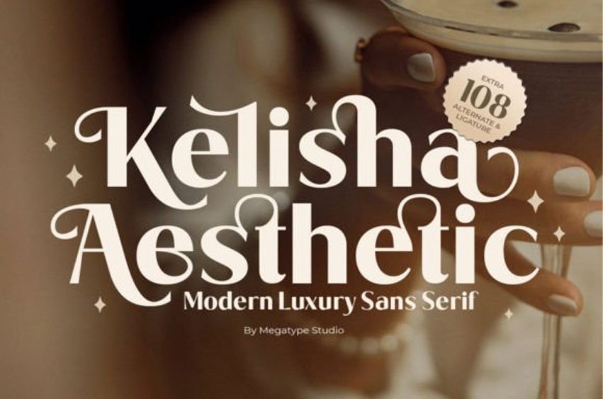 Kelisha Aesthetic Font