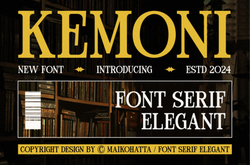 Kemoni Font