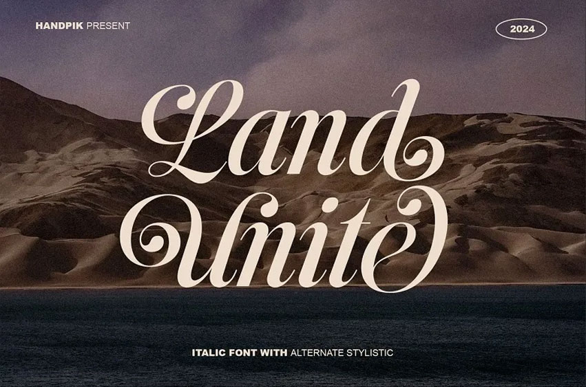 Land Unite Font