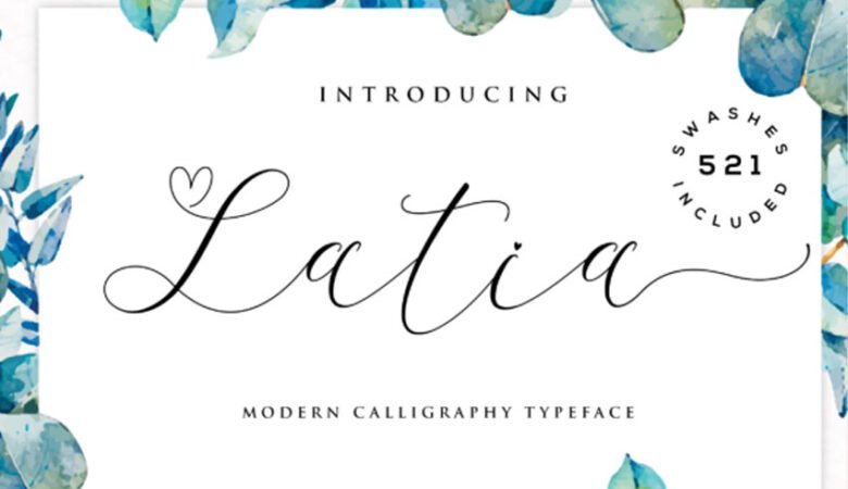 Latia Script Font