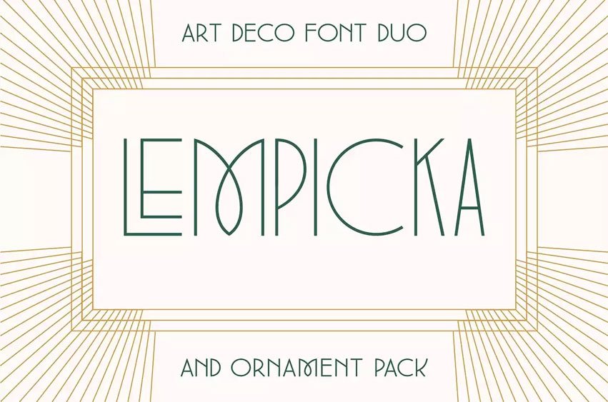 Lempicka Font