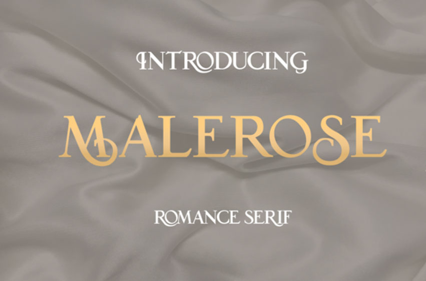 Malerose Font