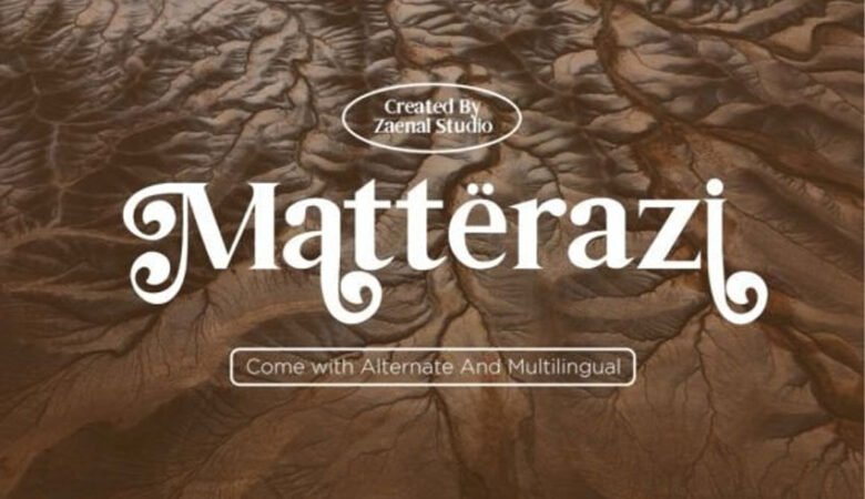 Matterazi Font