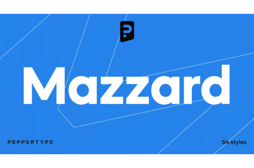 Mazzard Font