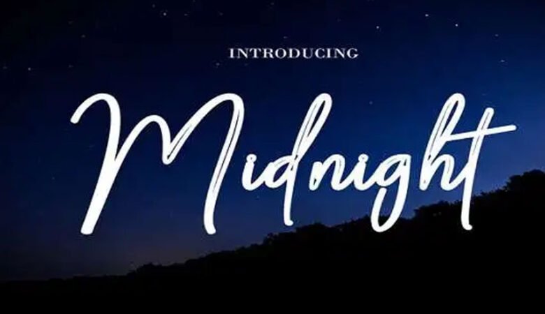 Midnight Font