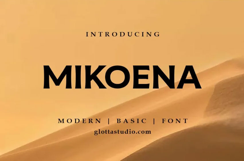 Mikoena Font