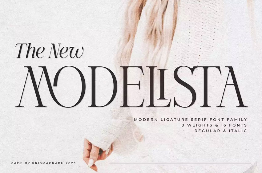 Modelista Font