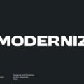 Moderniz Font