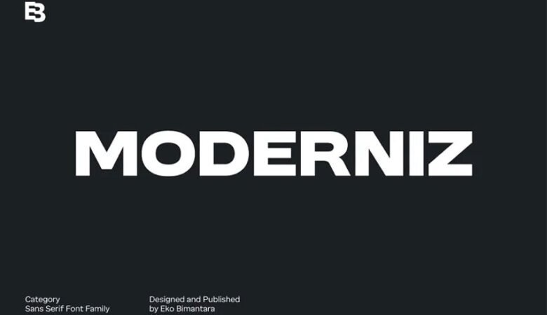 Moderniz Font