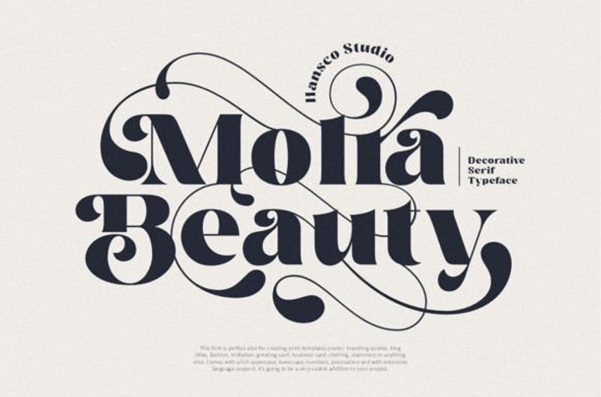 Molra Beauty Font