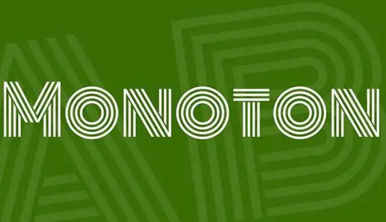 Monoton Font