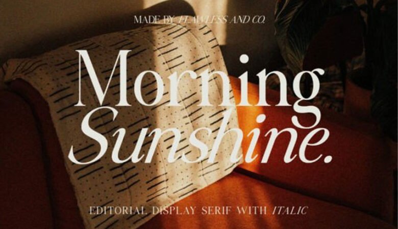 Morning Sunshine Font