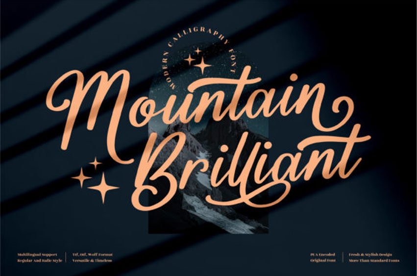 Mountain Brilliant Font