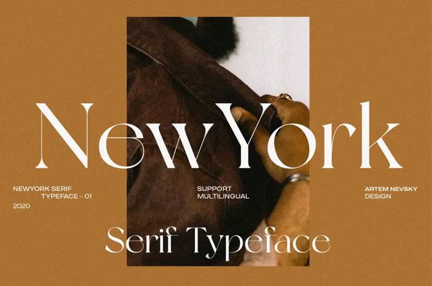 New York Modern Font