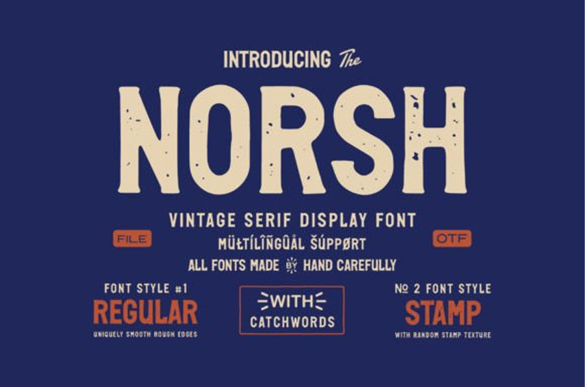 Norsh Font