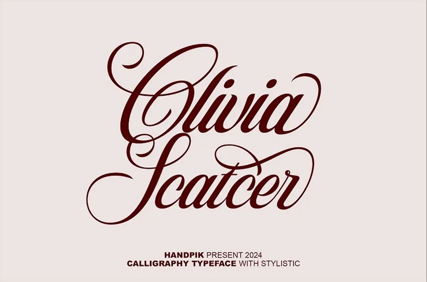 Olivia Scater Font