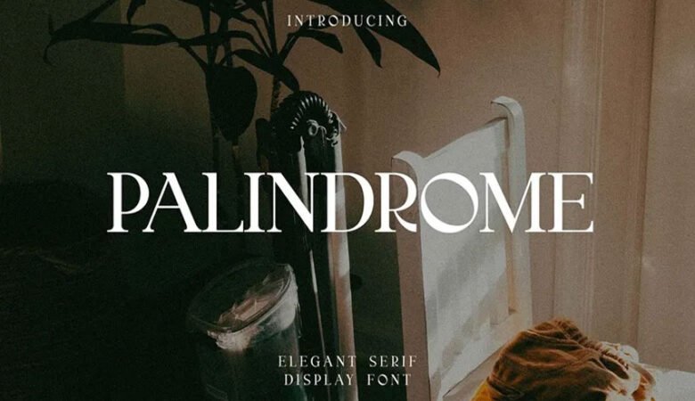 Palindrome Font