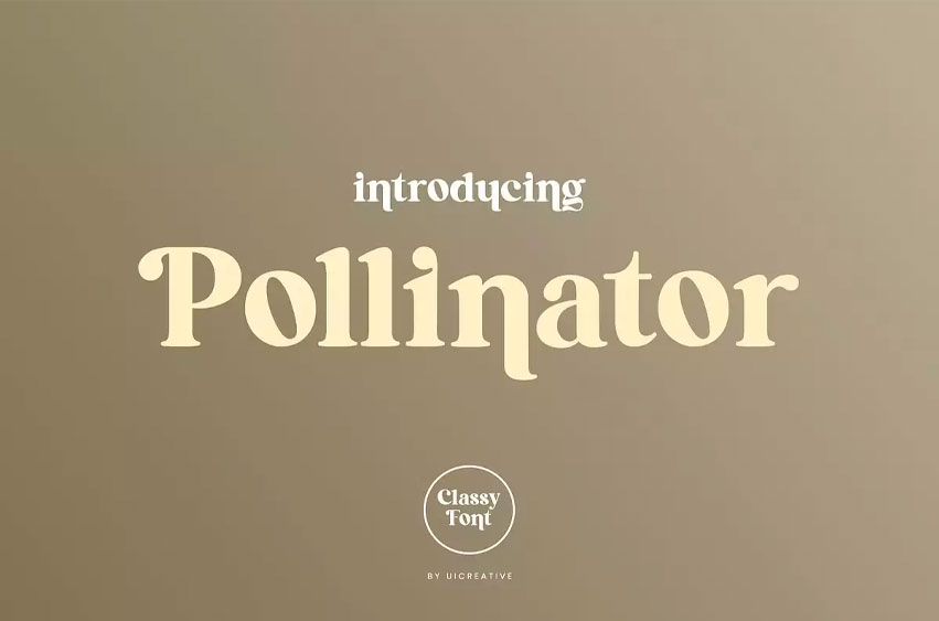 Pollinator Font