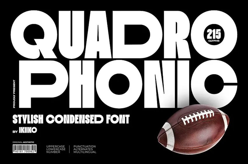 Quadrophonic Font