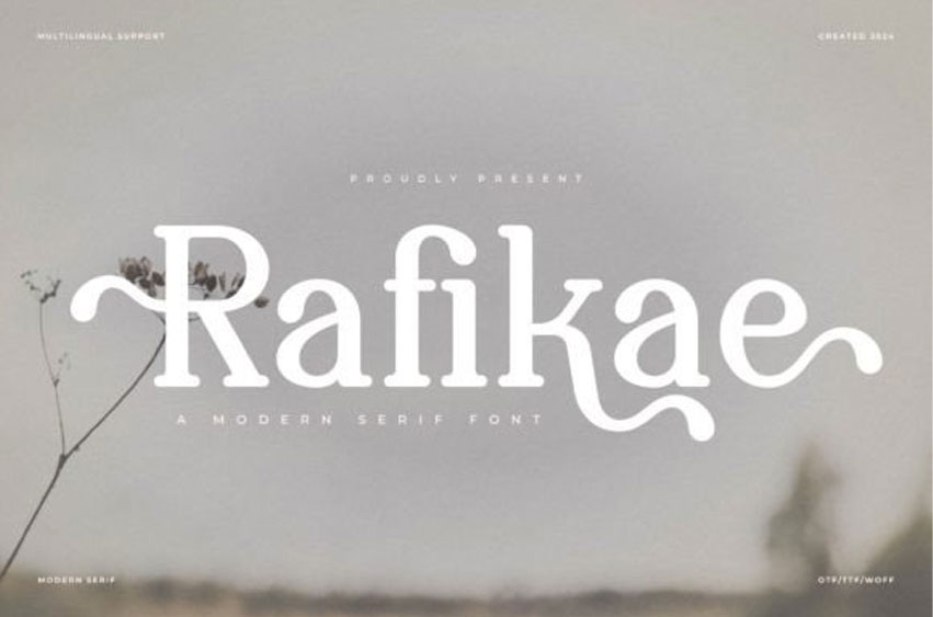 Rafikae Font