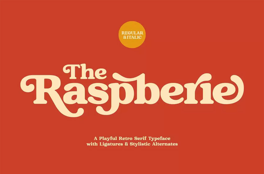 Raspberie Font