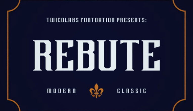 Rebute Font