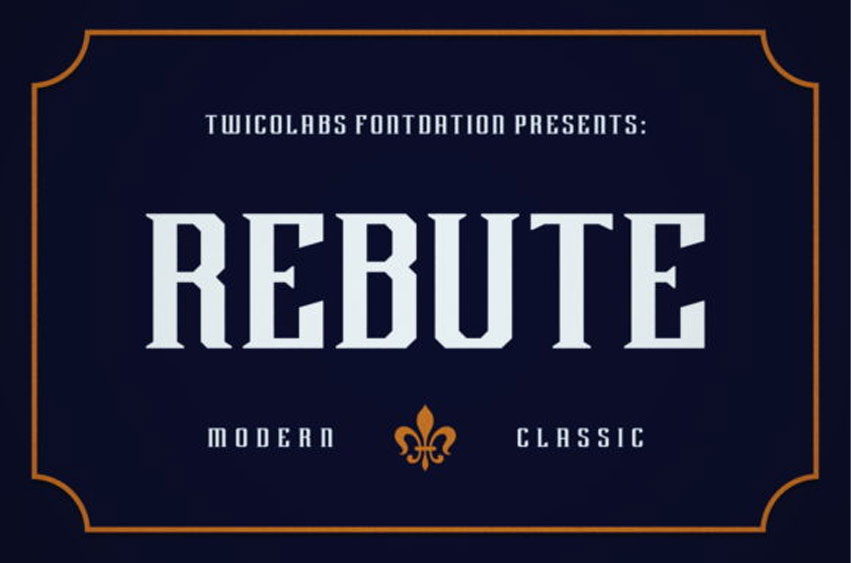 Rebute Font