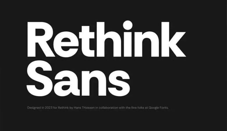 Rethink Sans Font