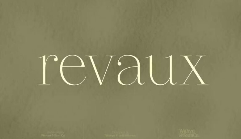 Revaux Font