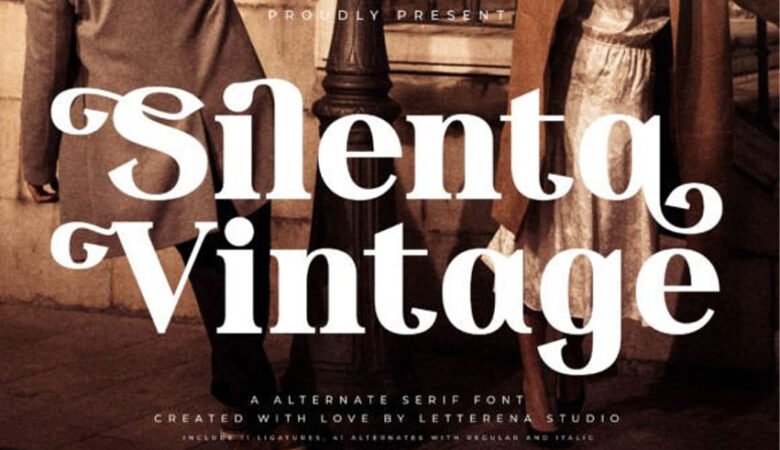 Silenta Vintage Font