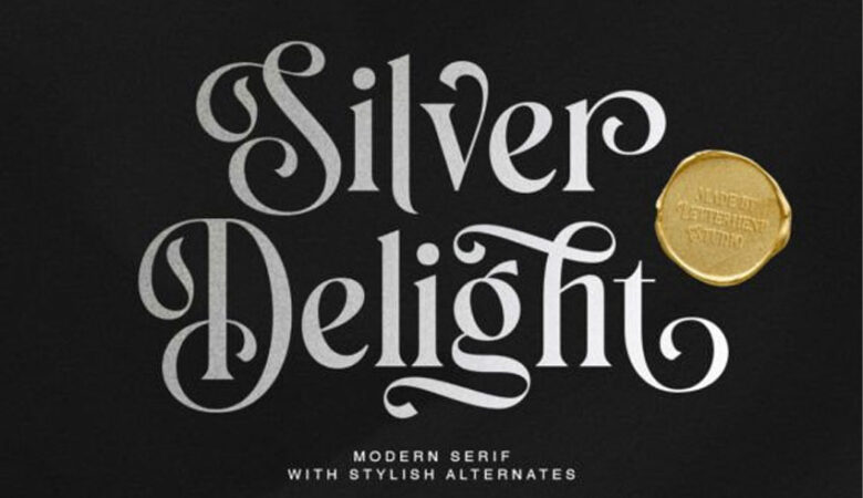 Silver Delight Font