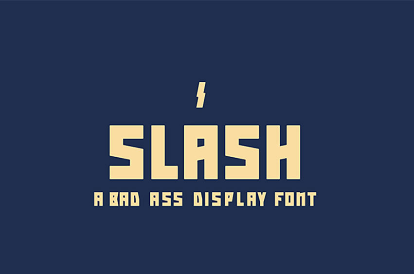 Slash Font