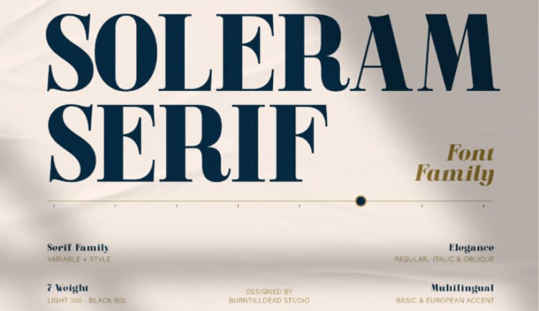 Soleram Font