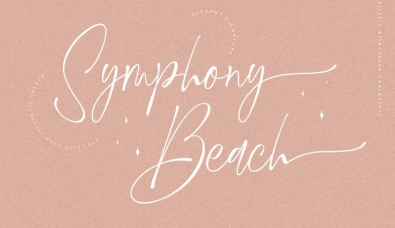 Symphony Beach Font